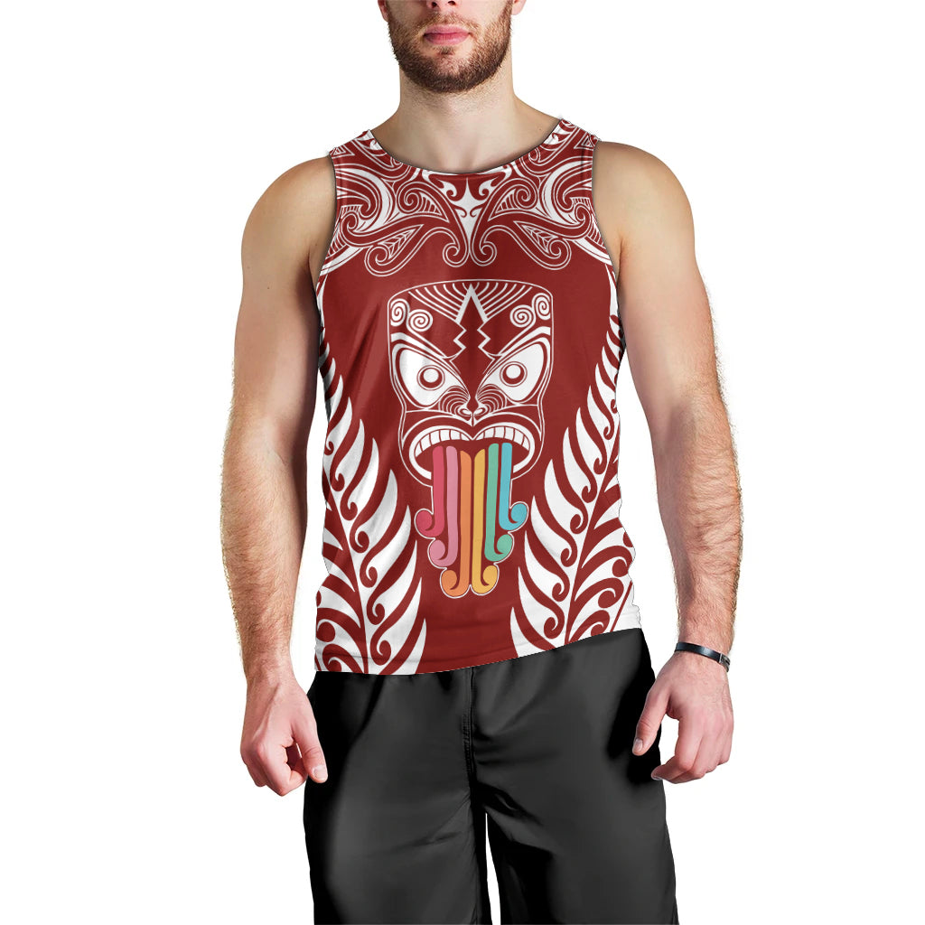 personalised-kia-kaha-te-reo-maori-men-tank-top-hei-tiki-mix-koru-red