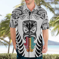 personalised-kia-kaha-te-reo-maori-hawaiian-shirt-hei-tiki-mix-koru-white