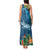 Outrigger Canoe Blue Tank Maxi Dress On The Waves