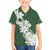 Ia Orana Tahiti Tiare Kid Hawaiian Shirt Sage Green Lei - Polynesian Pride