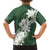 Ia Orana Tahiti Tiare Kid Hawaiian Shirt Sage Green Lei - Polynesian Pride