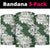Ia Orana Tahiti Tiare Neck Gaiter Sage Green Lei - Polynesian Pride