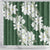 Ia Orana Tahiti Tiare Shower Curtain Sage Green Lei - Polynesian Pride