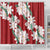 Ia Orana Tahiti Tiare Shower Curtain Crimson Lei - Polynesian Pride