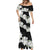 Ia Orana Tahiti Tiare Mermaid Dress Black Lei - Polynesian Pride