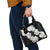 Ia Orana Tahiti Tiare Shoulder Handbag Black Lei - Polynesian Pride