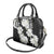 Ia Orana Tahiti Tiare Shoulder Handbag Black Lei - Polynesian Pride