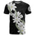 Ia Orana Tahiti Tiare T Shirt Black Lei - Polynesian Pride