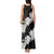 Ia Orana Tahiti Tiare Tank Maxi Dress Black Lei - Polynesian Pride