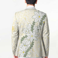 Ia Orana Tahiti Tiare Blazer Lemon Yellow Lei - Polynesian Pride
