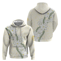 Ia Orana Tahiti Tiare Hoodie Lemon Yellow Lei - Polynesian Pride
