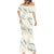 Ia Orana Tahiti Tiare Mermaid Dress Lemon Yellow Lei - Polynesian Pride