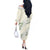 Ia Orana Tahiti Tiare Off The Shoulder Long Sleeve Dress Lemon Yellow Lei - Polynesian Pride