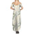 Ia Orana Tahiti Tiare Summer Maxi Dress Lemon Yellow Lei - Polynesian Pride