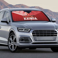 Mate Ma'a Tonga Ngatu Auto Sun Shade Kainga - Sipi Tau LT7 - Polynesian Pride