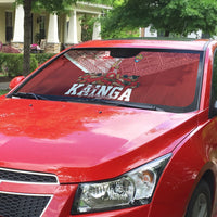 Mate Ma'a Tonga Ngatu Auto Sun Shade Kainga - Sipi Tau LT7 - Polynesian Pride