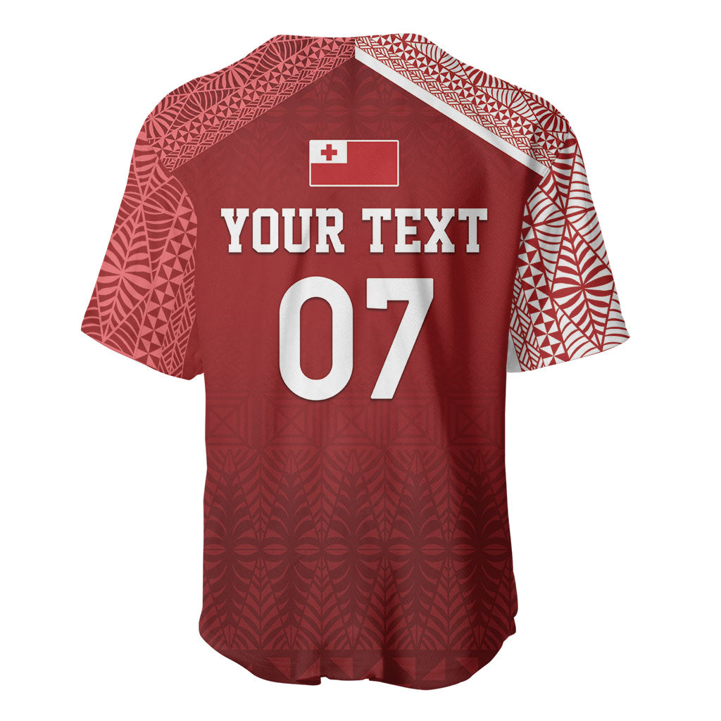 Mate Ma'a Tonga Custom Ngatu Baseball Jersey Kainga - Sipi Tau LT7 - Polynesian Pride
