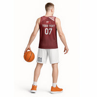 Mate Ma'a Tonga Custom Ngatu Basketball Jersey Kainga - Sipi Tau LT7 - Polynesian Pride
