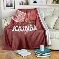 Mate Ma'a Tonga Ngatu Blanket Kainga - Sipi Tau LT7 Red - Polynesian Pride