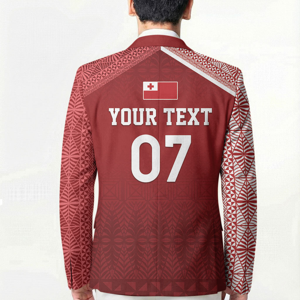 Mate Ma'a Tonga Custom Ngatu Blazer Kainga - Sipi Tau LT7 - Polynesian Pride
