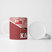 Mate Ma'a Tonga Ngatu Ceramic Mug Kainga - Sipi Tau LT7 - Polynesian Pride