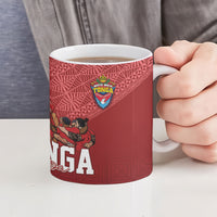 Mate Ma'a Tonga Ngatu Ceramic Mug Kainga - Sipi Tau LT7 - Polynesian Pride