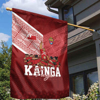 Mate Ma'a Tonga Ngatu Garden Flag Kainga - Sipi Tau LT7 - Polynesian Pride