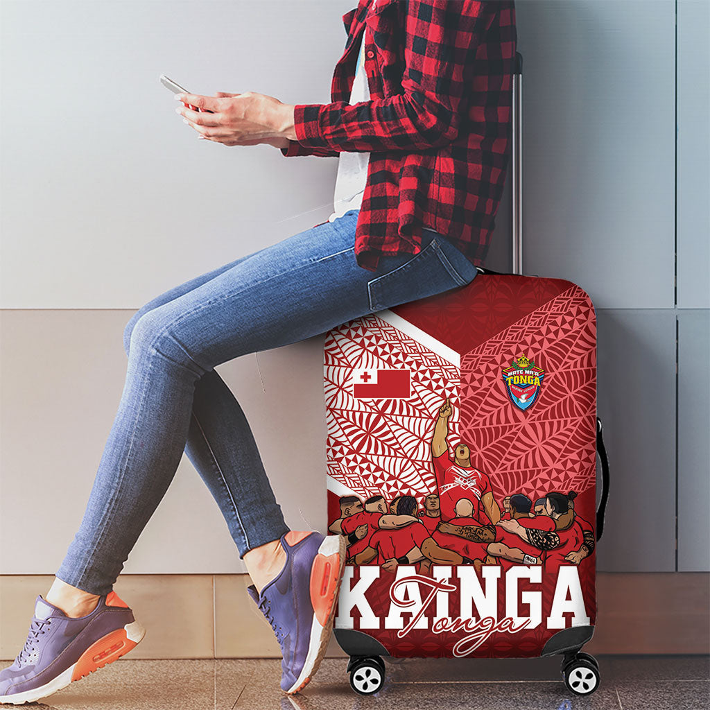 Mate Ma'a Tonga Ngatu Luggage Cover Kainga - Sipi Tau LT7 - Polynesian Pride