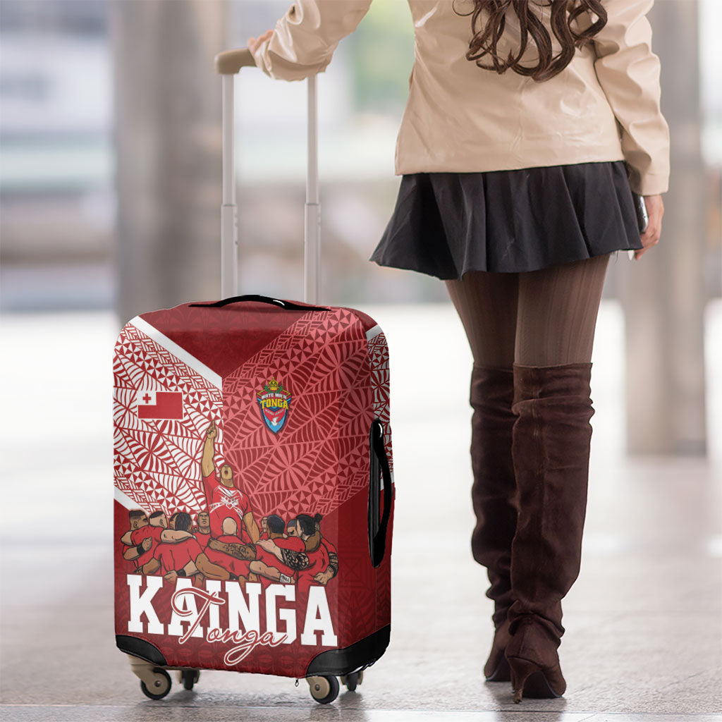 Mate Ma'a Tonga Ngatu Luggage Cover Kainga - Sipi Tau LT7 - Polynesian Pride