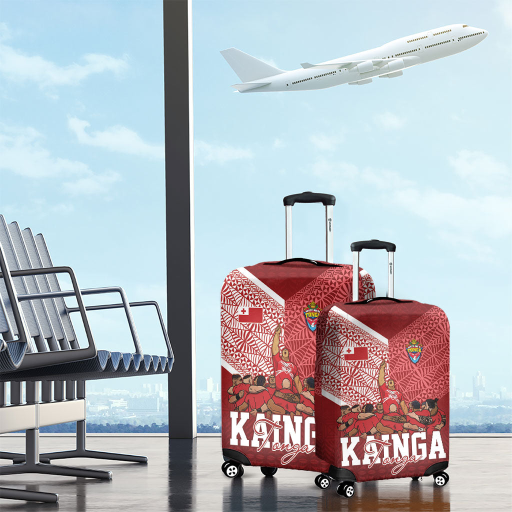 Mate Ma'a Tonga Ngatu Luggage Cover Kainga - Sipi Tau LT7 - Polynesian Pride