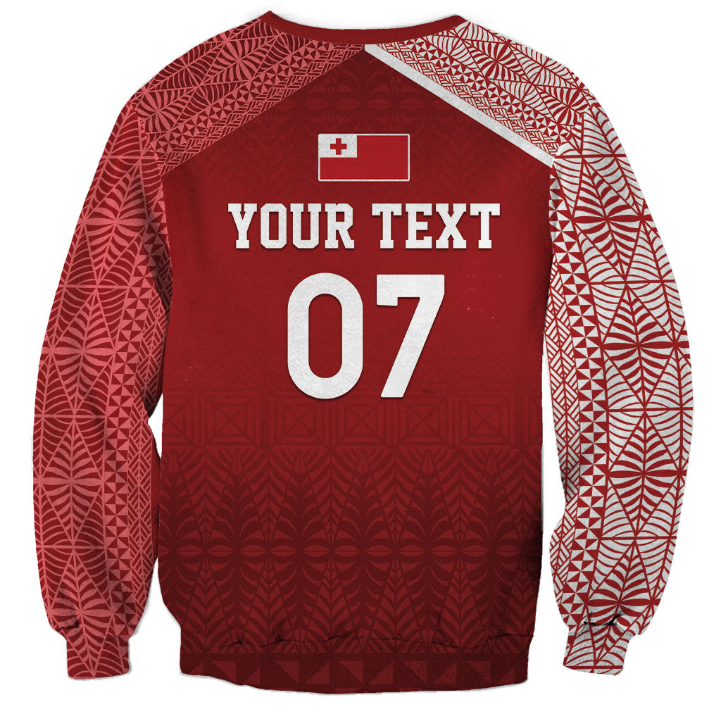 Mate Ma'a Tonga Custom Ngatu Sweatshirt Kainga - Sipi Tau LT7 - Polynesian Pride