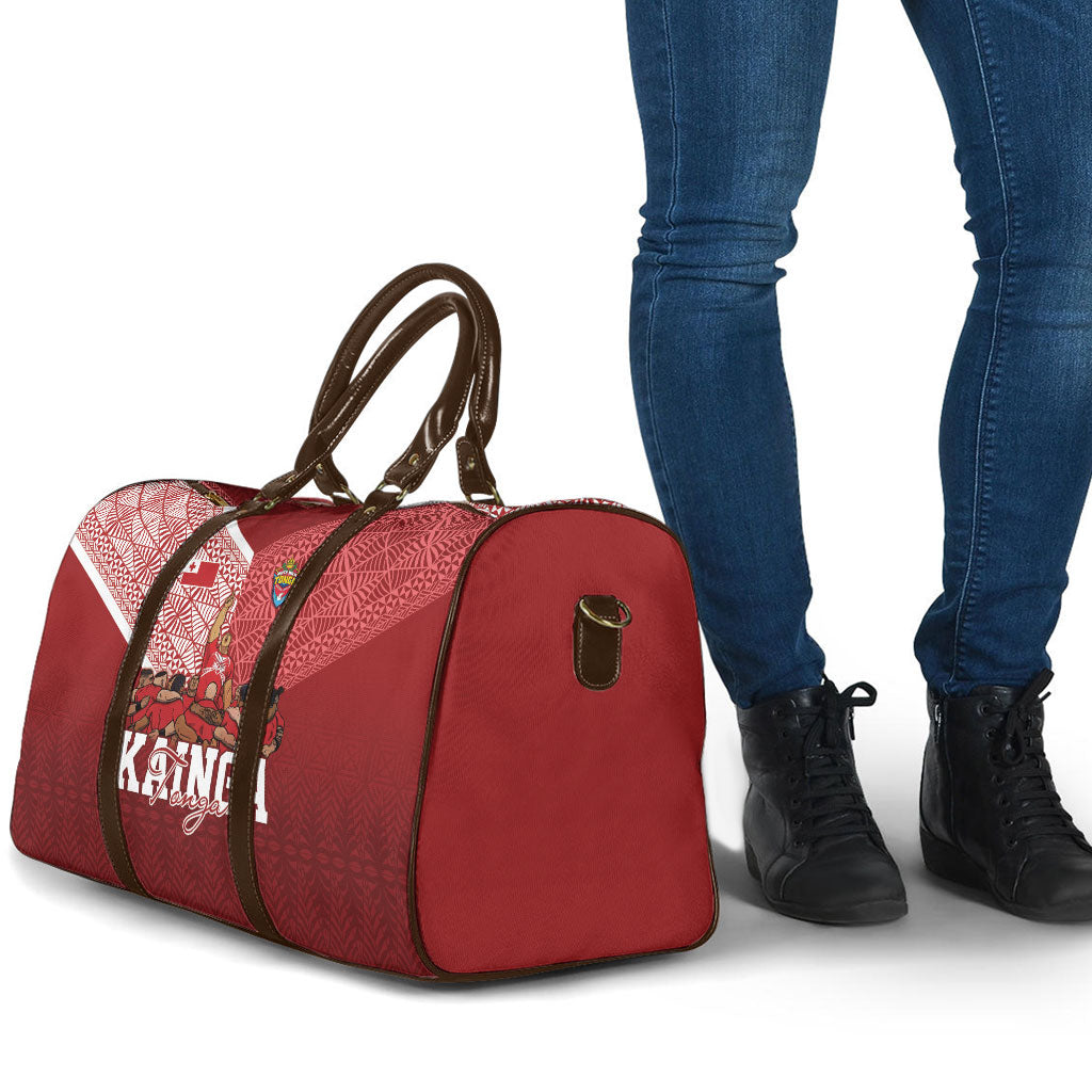 Mate Ma'a Tonga Ngatu Travel Bag Kainga - Sipi Tau LT7 - Polynesian Pride