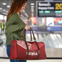 Mate Ma'a Tonga Ngatu Travel Bag Kainga - Sipi Tau LT7 - Polynesian Pride