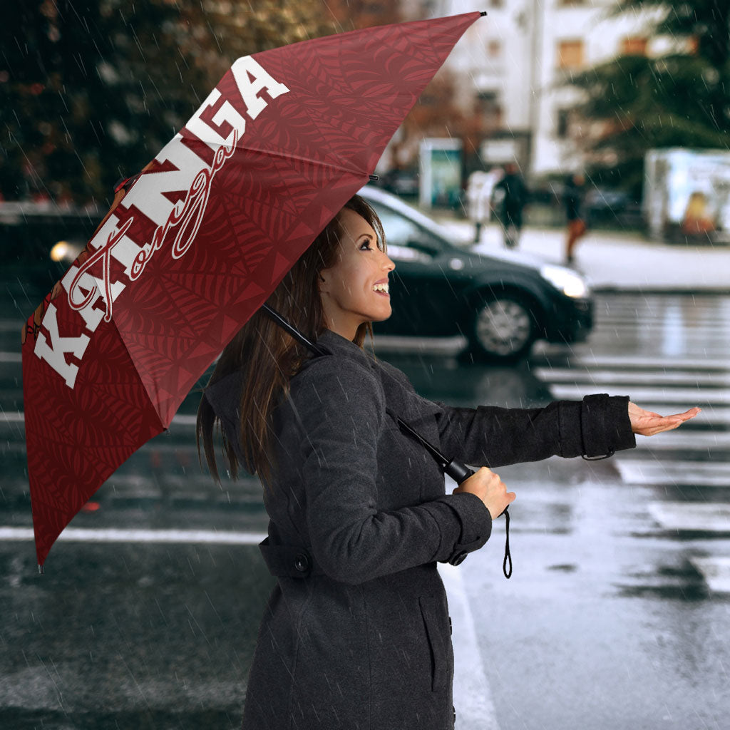 Mate Ma'a Tonga Ngatu Umbrella Kainga - Sipi Tau LT7 - Polynesian Pride