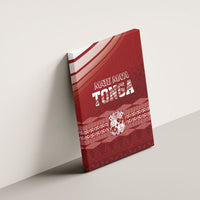 Mate Ma'a Tonga Canvas Wall Art Basic Ngatu Kupesi Motif LT7 - Polynesian Pride