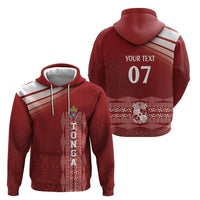 Mate Ma'a Tonga Custom Hoodie Basic Ngatu Kupesi Motif LT7 - Polynesian Pride