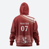 Mate Ma'a Tonga Custom Hoodie Basic Ngatu Kupesi Motif LT7 - Polynesian Pride
