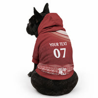 Mate Ma'a Tonga Custom Pet Hoodie Basic Ngatu Kupesi Motif LT7 - Polynesian Pride
