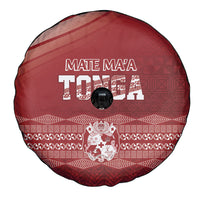 Mate Ma'a Tonga Spare Tire Cover Basic Ngatu Kupesi Motif LT7 - Polynesian Pride