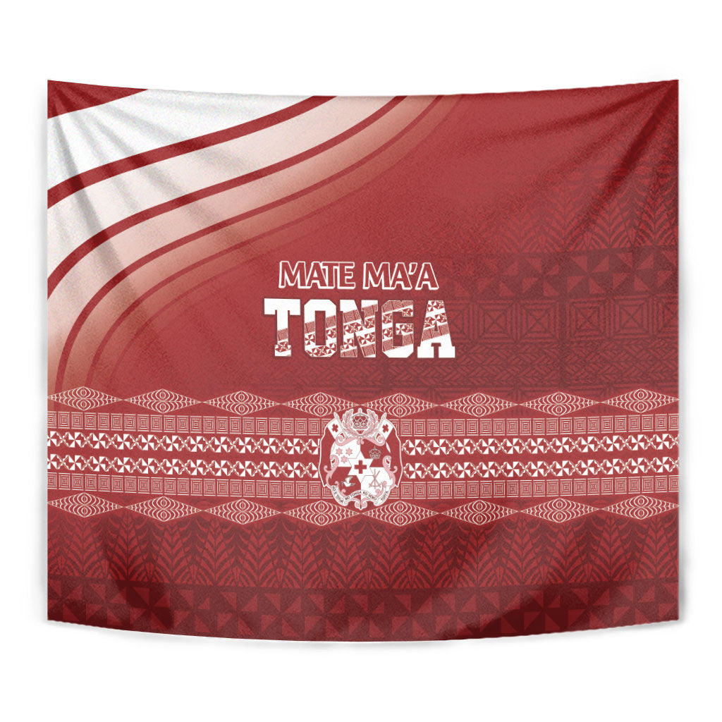 Mate Ma'a Tonga Tapestry Basic Ngatu Kupesi Motif LT7 - Polynesian Pride