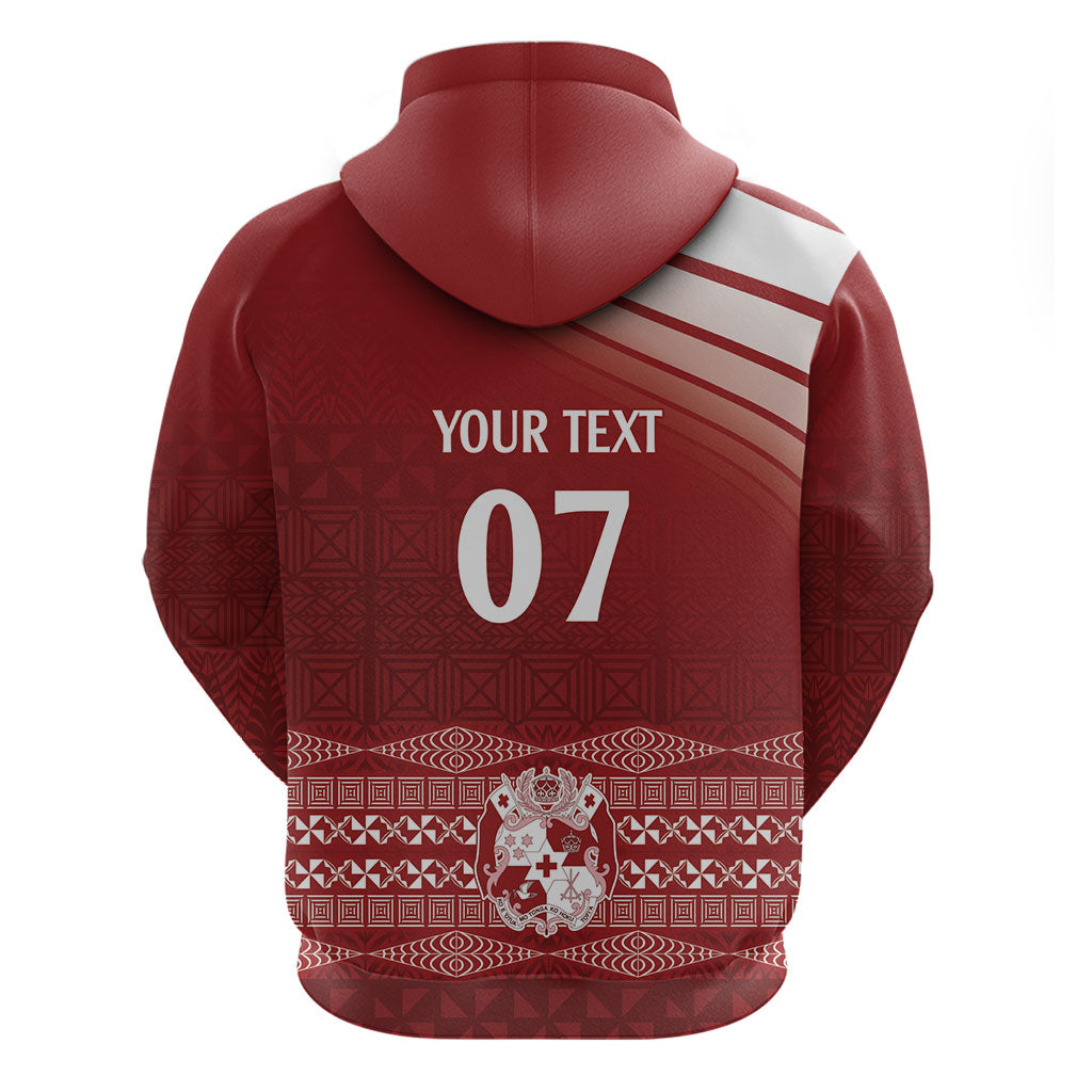 Mate Ma'a Tonga Custom Zip Hoodie Basic Ngatu Kupesi Motif LT7 - Polynesian Pride