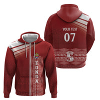 Mate Ma'a Tonga Custom Zip Hoodie Basic Ngatu Kupesi Motif LT7 - Polynesian Pride