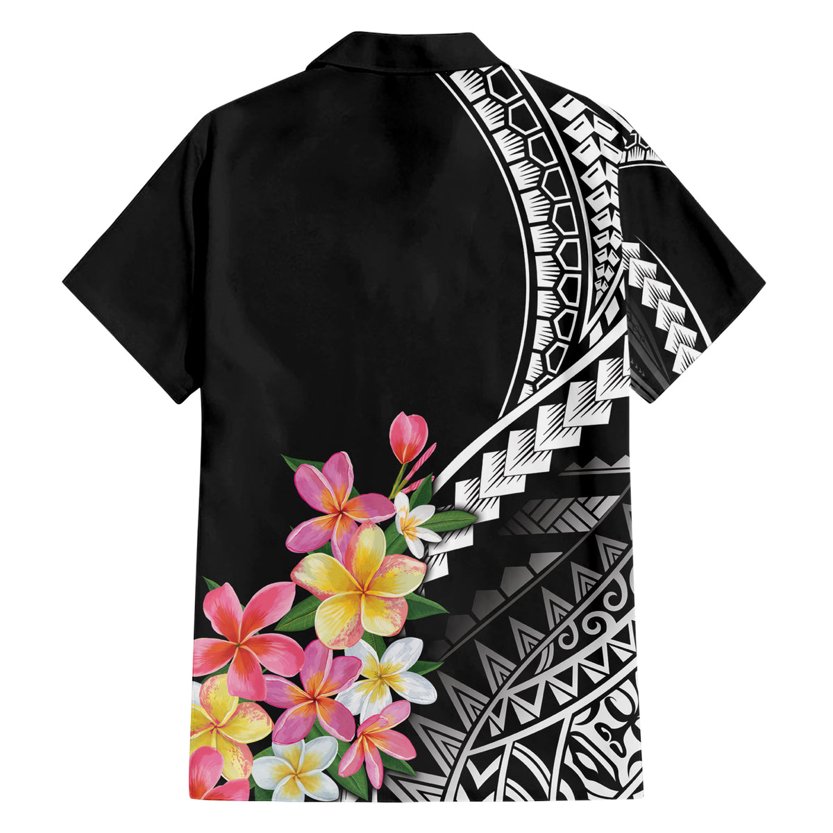 AAPI Heritage Month Family Matching Short Sleeve Bodycon Dress and Hawaiian Shirt Kanaka Hawaii Plumeria LT7 - Polynesian Pride