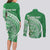 Tonga Liahona High School Personalized Couples Matching Long Sleeve Bodycon Dress and Long Sleeve Button Shirt Ngatu Tokelaufeletoa Motifs