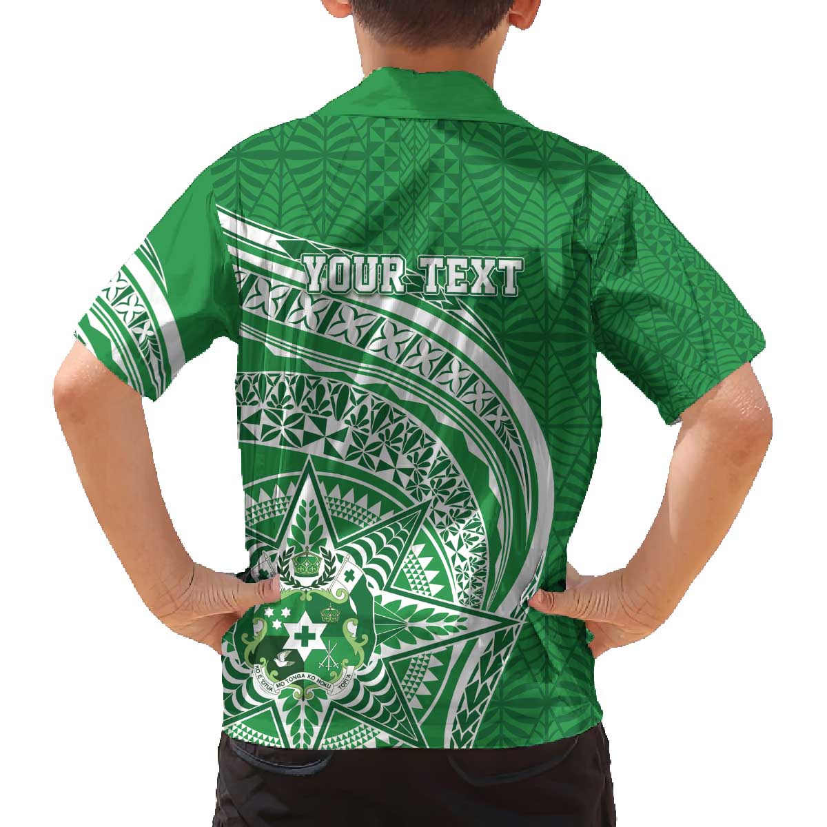 Tonga Liahona High School Personalized Family Matching Off The Shoulder Long Sleeve Dress and Hawaiian Shirt Ngatu Tokelaufeletoa Motifs LT7 - Polynesian Pride