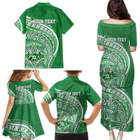 Tonga Liahona High School Personalized Family Matching Puletasi and Hawaiian Shirt Ngatu Tokelaufeletoa Motifs LT7 - Polynesian Pride