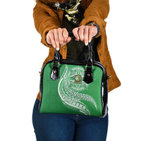 Tonga Liahona High School Personalized Shoulder Handbag Ngatu Tokelaufeletoa Motifs