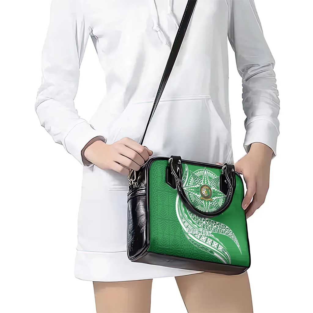 Tonga Liahona High School Personalized Shoulder Handbag Ngatu Tokelaufeletoa Motifs