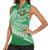 Tonga Liahona High School Personalized Women Sleeveless Polo Shirt Ngatu Tokelaufeletoa Motifs