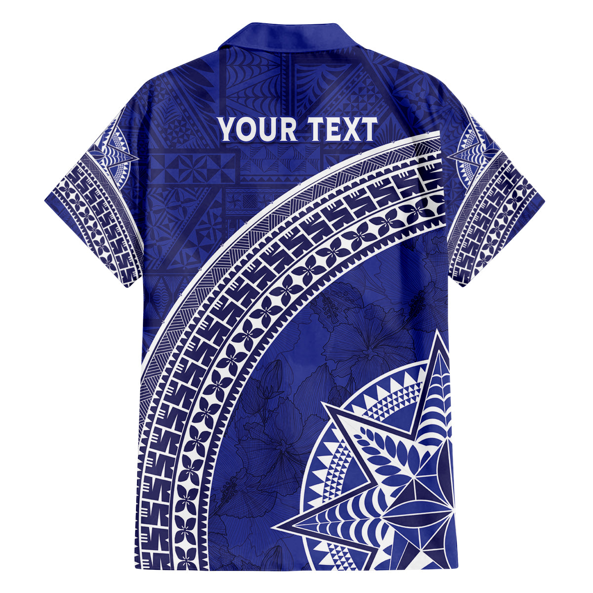 Tupou College Toloa Family Matching Off Shoulder Short Dress and Hawaiian Shirt Ngatu Tapa Mix Style LT7 - Polynesian Pride